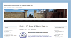 Desktop Screenshot of grandforksaa.org